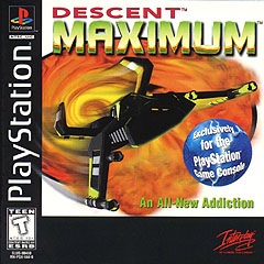 Caratula de Descent Maximum para PlayStation