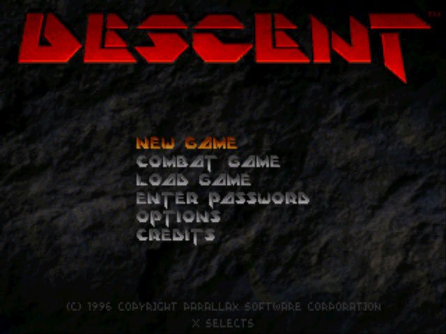 Pantallazo de Descent para PlayStation