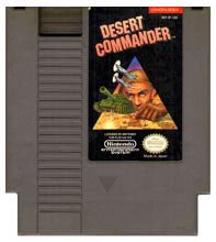 Caratula de Desert Commander para Nintendo (NES)