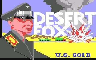 Pantallazo de Desert Fox para Commodore 64