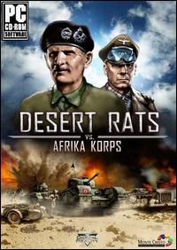 Caratula de Desert Rats vs Afrika Korps para PC