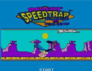 Pantallazo de Desert Speedtrap para Sega Master System