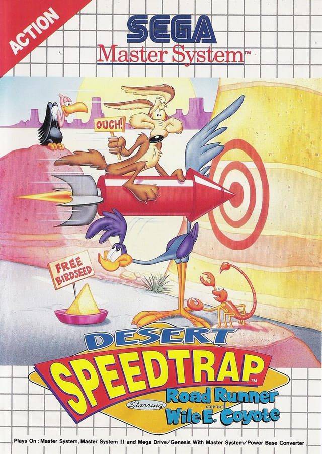 Caratula de Desert Speedtrap para Sega Master System