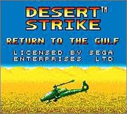 Pantallazo de Desert Strike: Return to the Gulf para Gamegear