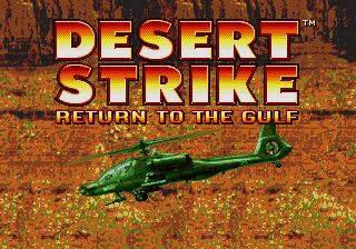 Pantallazo de Desert Strike: Return to the Gulf para Sega Megadrive