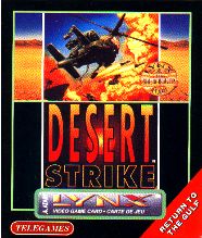 Caratula de Desert Strike: Return to the Gulf para Atari Lynx