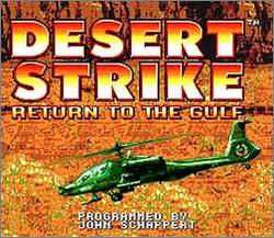 Pantallazo de Desert Strike: Return to the Gulf para Super Nintendo