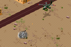 Pantallazo de Desert Strike Advance para Game Boy Advance