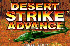 Pantallazo de Desert Strike Advance para Game Boy Advance