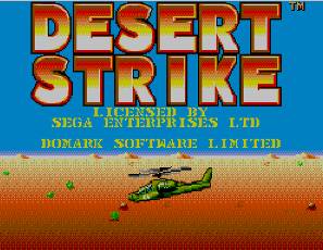 Pantallazo de Desert Strike para Sega Master System