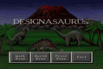 Pantallazo de Designasaurus para Amiga