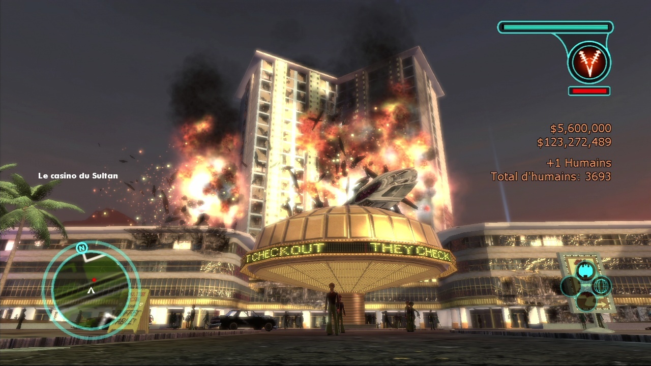 Pantallazo de Destroy All Humans! El Camino del Recto Furon para Xbox 360