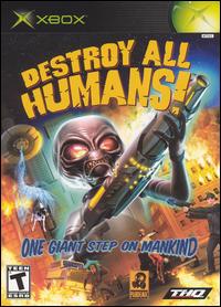 Caratula de Destroy All Humans! para Xbox