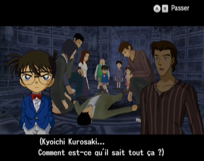 Pantallazo de Detective Conan: La Investigacion de Mirapolis para Wii