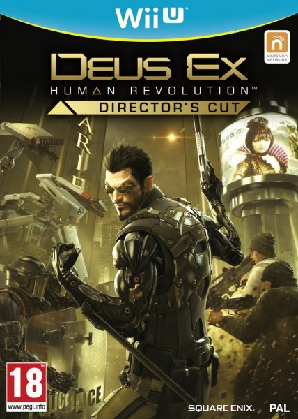 Caratula de Deus Ex: Human Revolution Directors Cut para Wii U