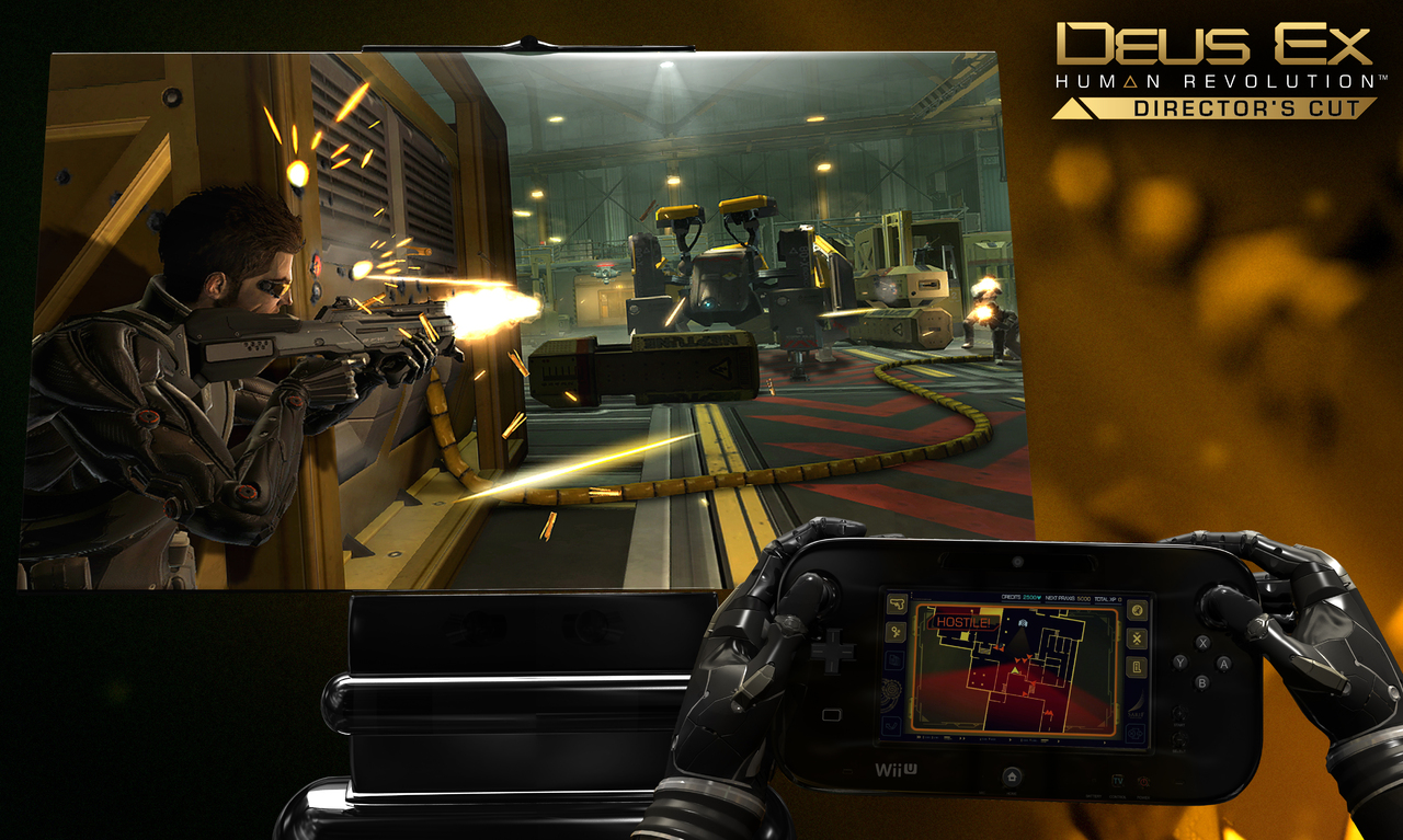 Pantallazo de Deus Ex: Human Revolution Directors Cut para Wii U