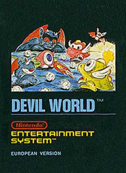 Caratula de Devil World para Nintendo (NES)