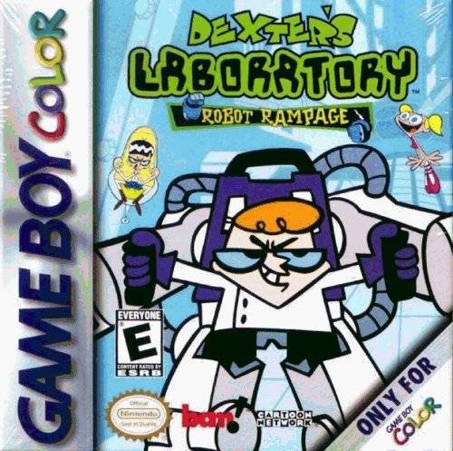 Caratula de Dexter's Laboratory - Robot Rampage para Game Boy Color