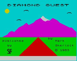 Pantallazo de Diamond Quest para Spectrum