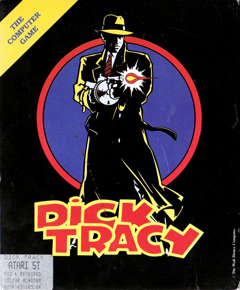 Caratula de Dick Tracy para Atari ST