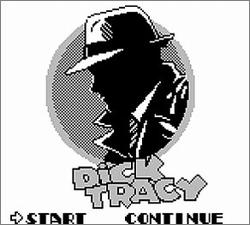 Pantallazo de Dick Tracy para Game Boy