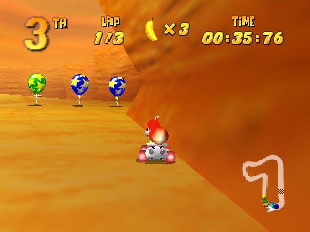 Pantallazo de Diddy Kong Racing para Nintendo 64