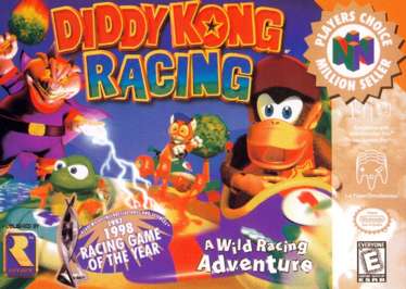 Caratula de Diddy Kong Racing para Nintendo 64