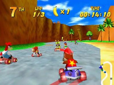 Retro Tops: Consoles #02 - Jogos de corrida do N64 - Parte 1 Foto+Diddy+Kong+Racing