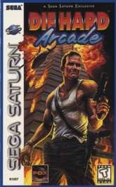 Caratula de Die Hard Arcade para Sega Saturn