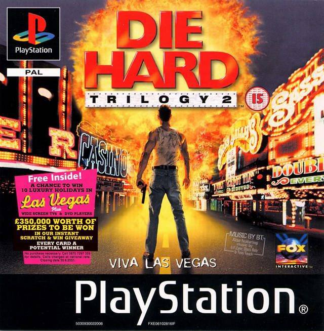 Caratula de Die Hard Trilogy 2: Viva Las Vegas para PlayStation