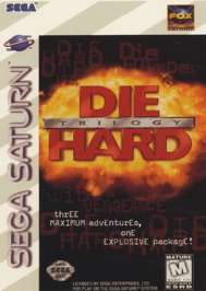 Caratula de Die Hard Trilogy para Sega Saturn