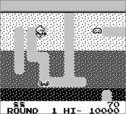 Pantallazo de Dig Dug para Game Boy