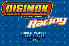 Pantallazo de Digimon Racing para Game Boy Advance