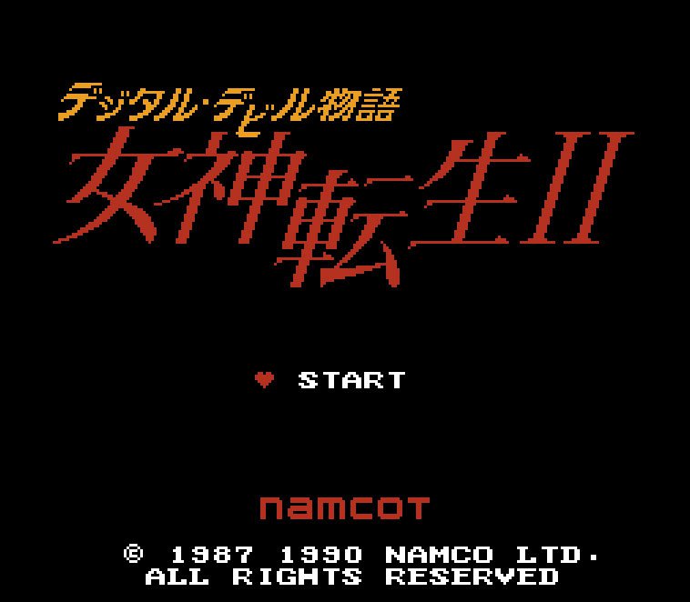 Pantallazo de Digital Devil Story: Megami Tensei II para Nintendo (NES)
