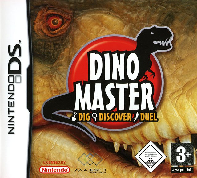 Caratula de Dino Master: Dig, Discover, Duel para Nintendo DS