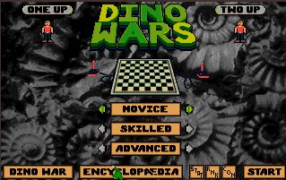 Pantallazo de Dino Wars para Amiga