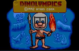 Pantallazo de Dinolympics para Atari Lynx