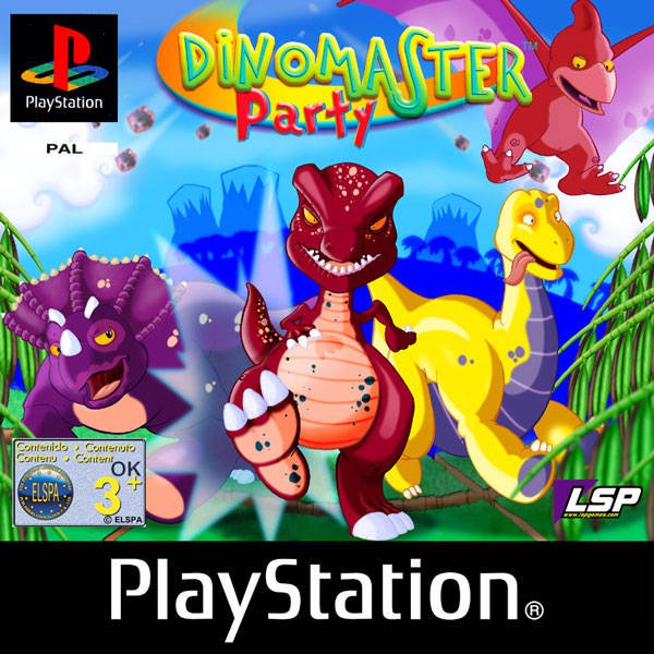 Caratula de Dinomaster Party para PlayStation