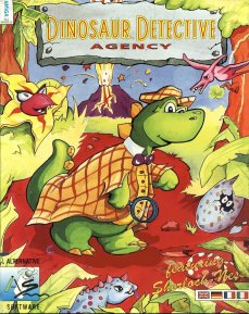 Caratula de Dinosaur Detective Agency para Amiga