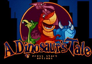 Pantallazo de Dinosaur's Tale, A para Sega Megadrive