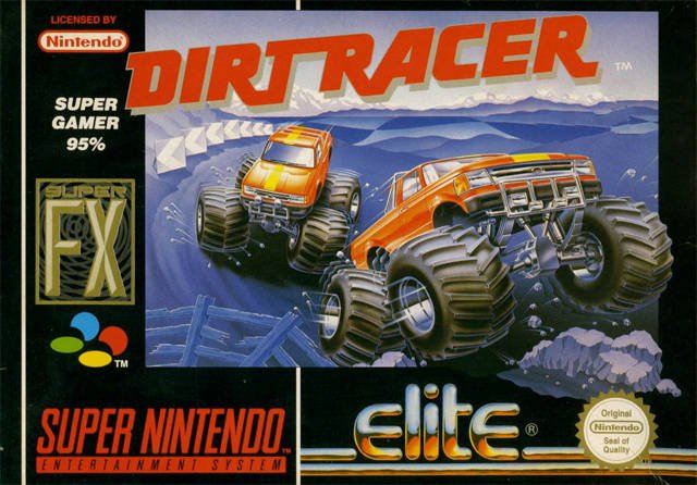 Caratula de Dirt Racer para Super Nintendo