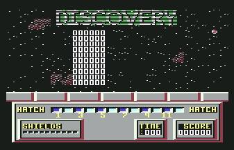 Pantallazo de Discovery para Commodore 64