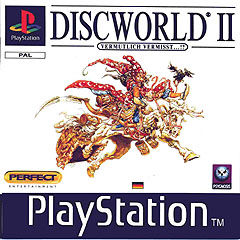 Caratula de Discworld II: Mortality Bytes! para PlayStation