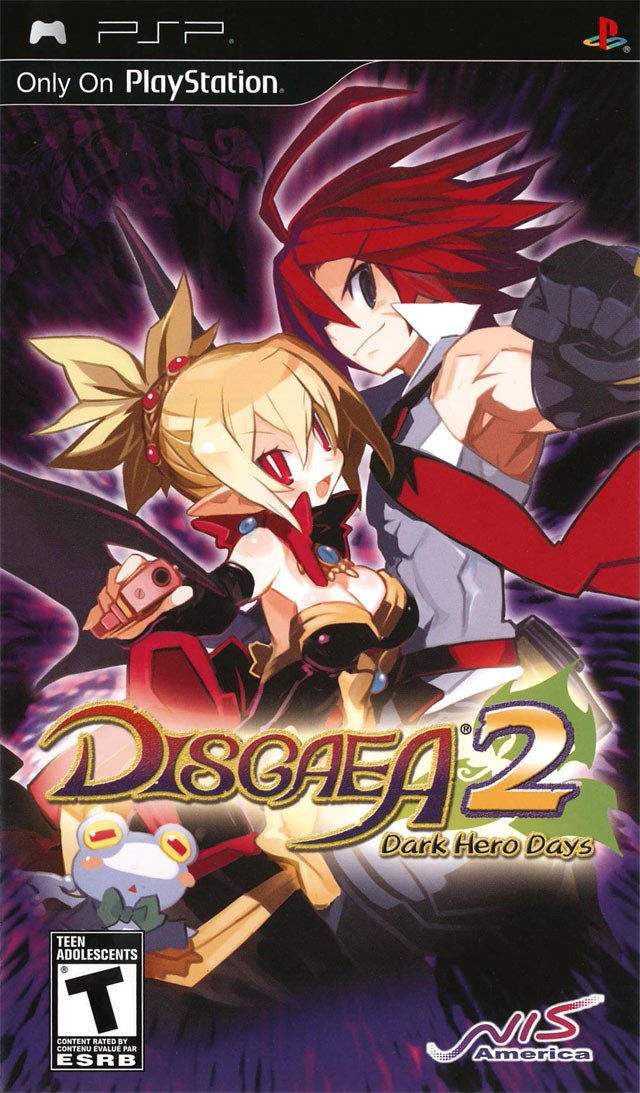 Caratula de Disgaea 2: Dark Hero Days para PSP