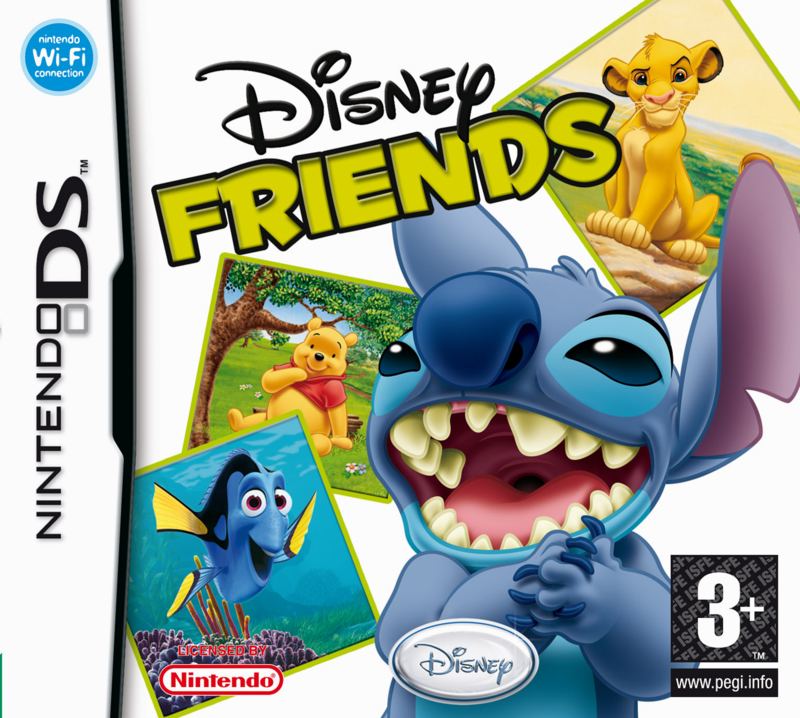 Caratula de Disney Friends para Nintendo DS