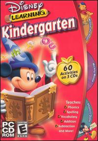 Caratula de Disney Learning: Kindergarten [2004] para PC