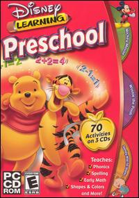 Caratula de Disney Learning Preschool [2004] para PC