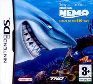 Caratula de Disney Presents a Pixar Flim: Finding Nemo -- Escape to the Big Blue para Nintendo DS
