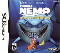 Caratula de Disney Presents a Pixar Flim: Finding Nemo -- Escape to the Big Blue para Nintendo DS