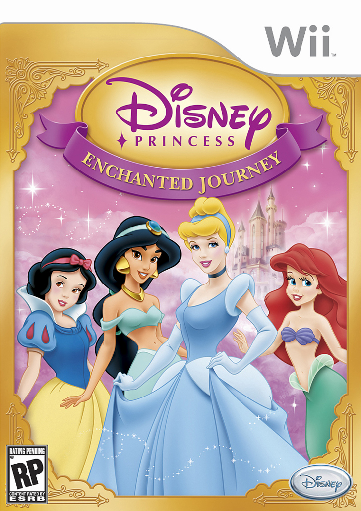 Caratula de Disney Princess: Enchanted Journey para Wii